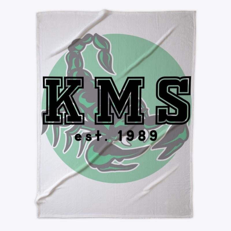 KMS est. 1989 - green background