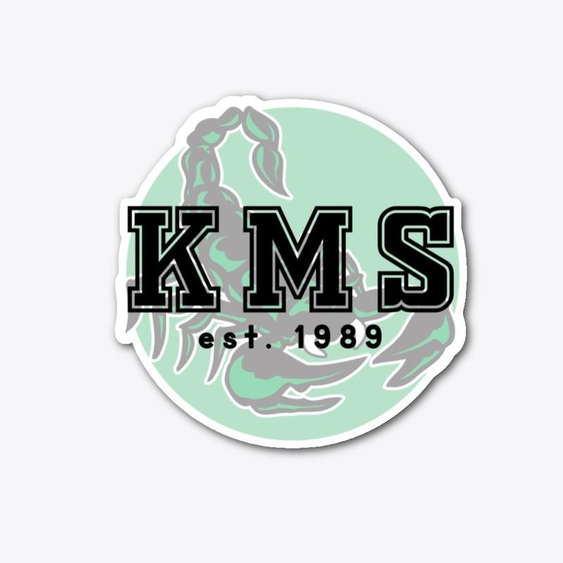 KMS est. 1989 - green background