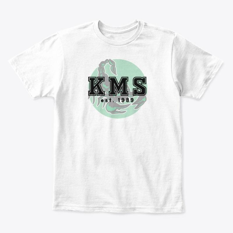 KMS est. 1989 - green background